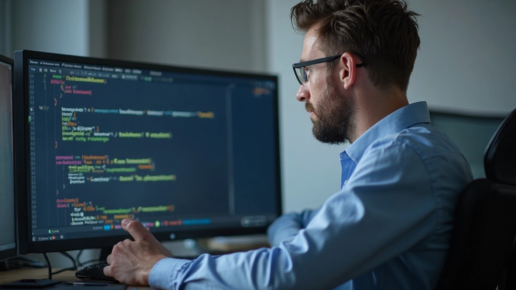 HTML-code structuur weergegeven op scherm met semantische elementen gemarkeerd