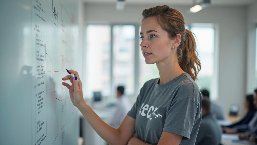 Flexbox layout demonstratie op computer scherm