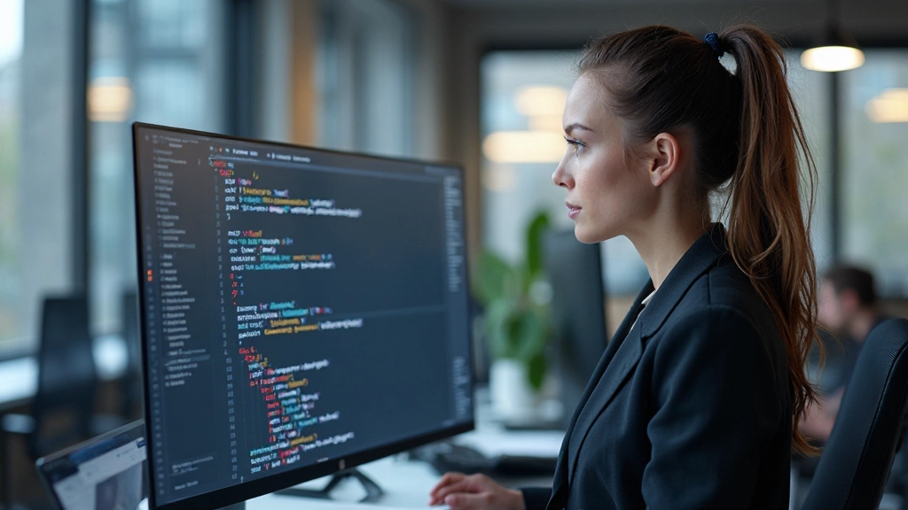 HTML-code structuur weergegeven op scherm met semantische elementen gemarkeerd